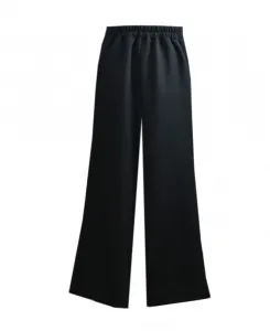 Fashionkids Dievčenské elegantné nohavice M/464 Farba: Čierna, Veľkosť: 152