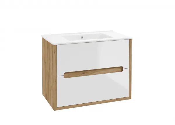 ArtDef Keramické umývadlo NANU L1034 | 80 cm