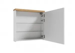 ArtDef Zrkadlová skrinka SPACE E60 | dub craft
