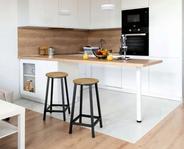 TZB Barová židle FLINT modern oak/černá