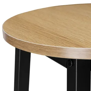 TZB Barová židle FLINT modern oak/černá