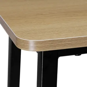 TZB Barová židle KENT modern oak/černá