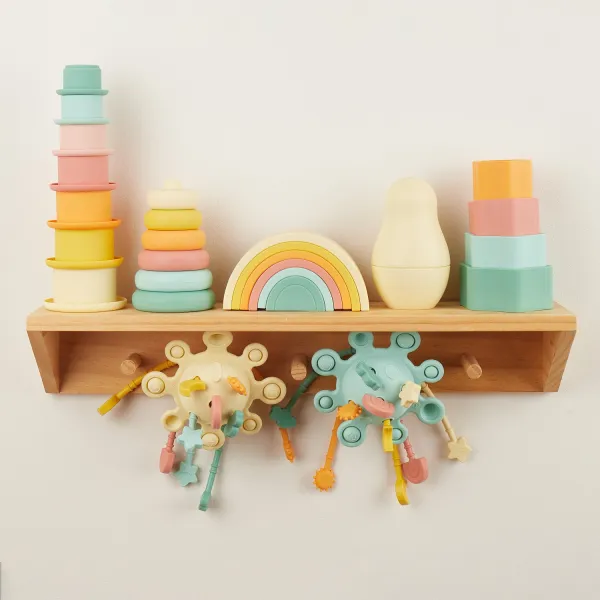 Bieco Silicone Activity Planet aktivity hračka 1 ks