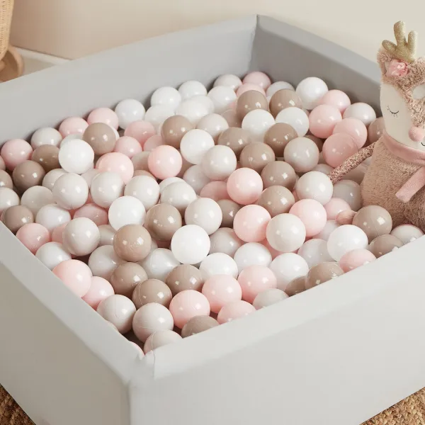 Bieco - Súprava hracích loptičiek - Cotton - 100 ks