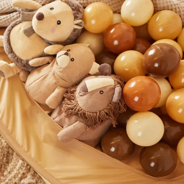 Bieco - Súprava hracích loptičiek - Chocolate Bliss - 100 ks