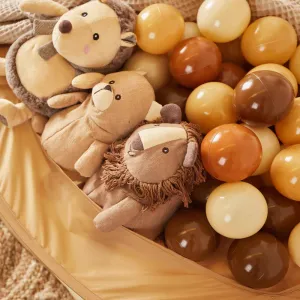 Bieco - Súprava hracích loptičiek - Chocolate Bliss - 100 ks