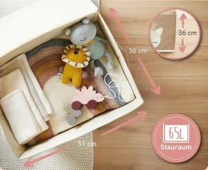 Bieco - Úložný box s vekom - ježko Piksi
