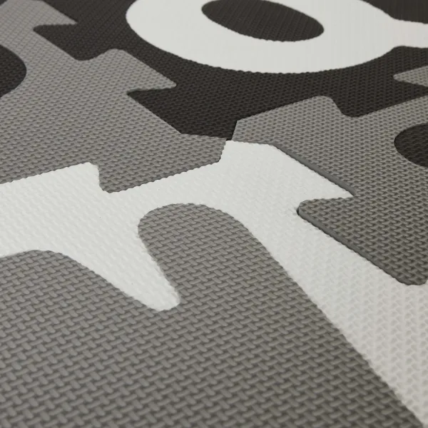 Bieco - Penová hracia podložka s abecedou - puzzle black & white - 26 ks