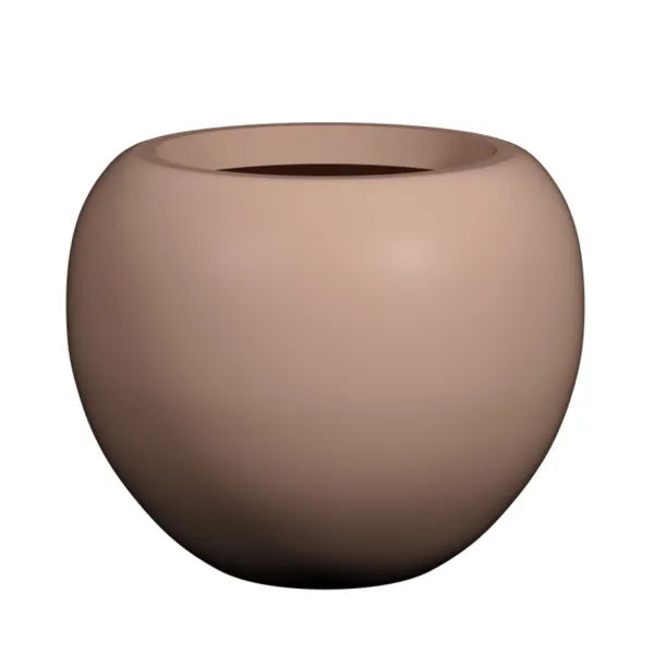 Pottery Pots Kvetináč Stream, púdrovo ružová, viac veľkostí - Potterypots Velikost: L - ⌀ 65,1, v. 53,5 cm