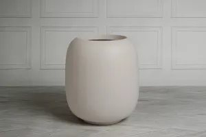 Pottery Pots Kvetináč Sphere, hodvábne biela, viac veľkostí - Potterypots Velikost: S - ⌀ 43,6, v. 48,3 cm