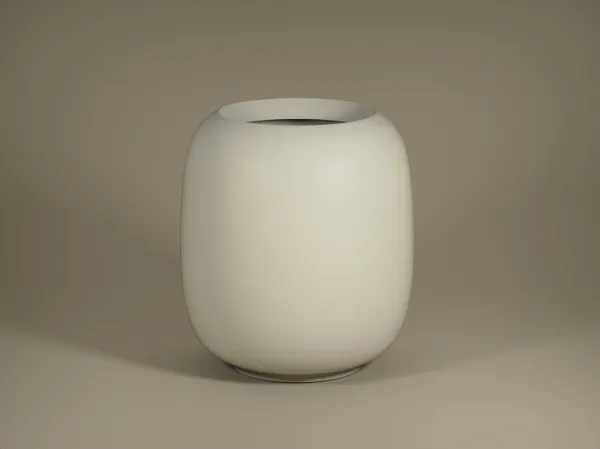 Pottery Pots Kvetináč Sphere, hodvábne biela, viac veľkostí - Potterypots Velikost: S - ⌀ 43,6, v. 48,3 cm
