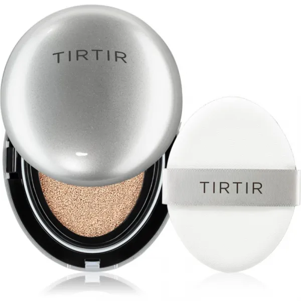 TIRTIR Mask Fit Aura Cushion hydratačný make-up v hubke pre rozjasnenie pleti odtieň 25N Mocha 18 g