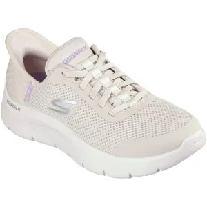 Skechers GO WALK FLEX -  GRAND ENTRY Dámska voľnočasová obuv, béžová, veľkosť