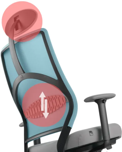 LD SEATING Kancelárska stolička ARCUS 240-ATS