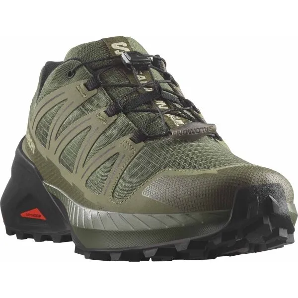 Salomon SPEEDCROSS PEAK Pánska obuv na trailový beh, khaki, veľkosť 46