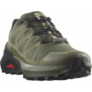 Salomon SPEEDCROSS PEAK Pánska obuv na trailový beh, khaki, veľkosť 46