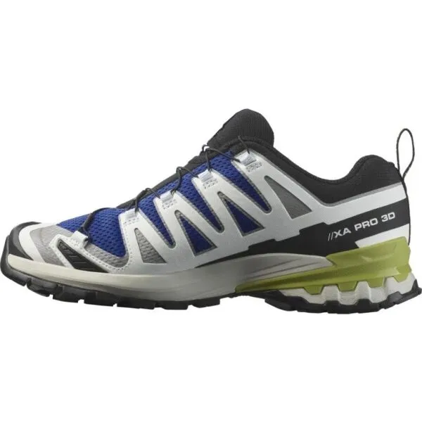 Trailové topánky Salomon Xa Pro 3D V9 - nautical/alloy/citron