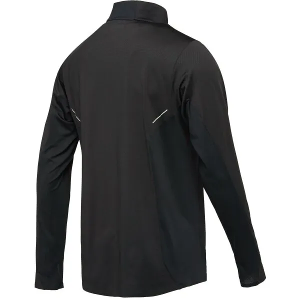 Columbia THREE PITCH HALF ZIP Pánske tričko, čierna, veľkosť