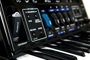 Roland FR-1x Klávesový akordeón Black