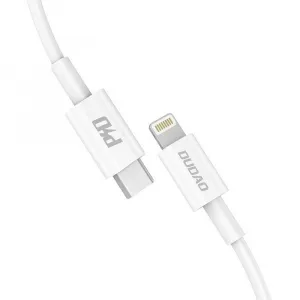 Dudao kábel USB-C - Lightning, 18 W Power Delivery 1 m, biely (L6X white)