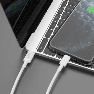 Dudao kábel USB-C - Lightning, 18 W Power Delivery 1 m, biely (L6X white)