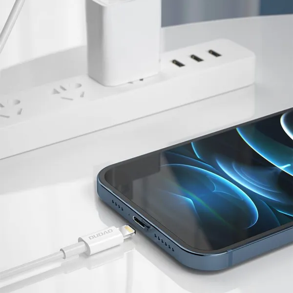 Dudao kábel USB-C - Lightning, 18 W Power Delivery 1 m, biely (L6X white)