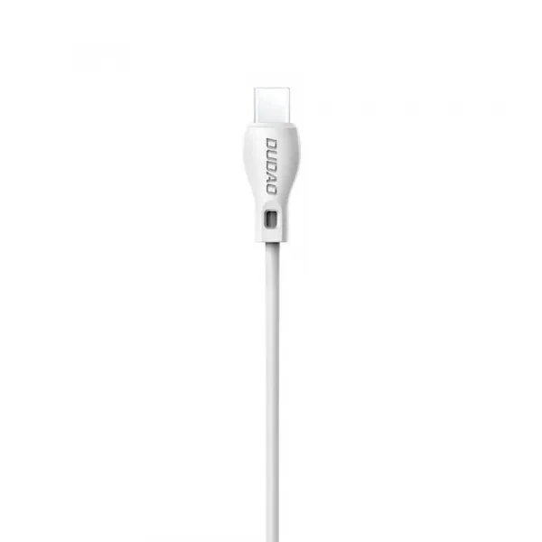 Dudao kábel USB - USB-C, 2,1A, 1m, biely