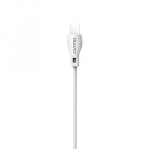 Dudao kábel USB - USB-C, 2,1A, 1m, biely