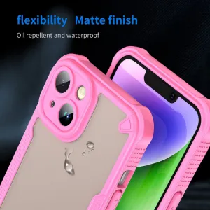 ArmorShield Hybrid Case, iPhone 14, ružový