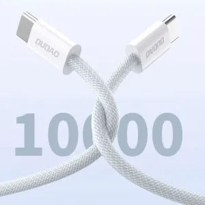 Dudao L6C kábel USB-C - USB-C, PD 30W, 2 m, svetlomodrý