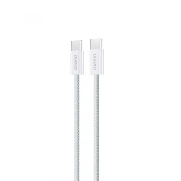 Dudao L6C kábel USB-C - USB-C, PD 30W, 2 m, svetlomodrý