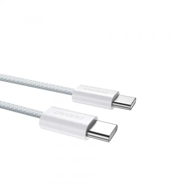 Dudao L6C kábel USB-C - USB-C, PD 30W, 2 m, svetlomodrý