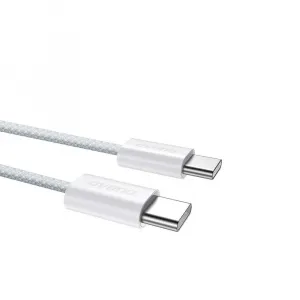 Dudao L6C kábel USB-C - USB-C, PD 30W, 2 m, svetlomodrý