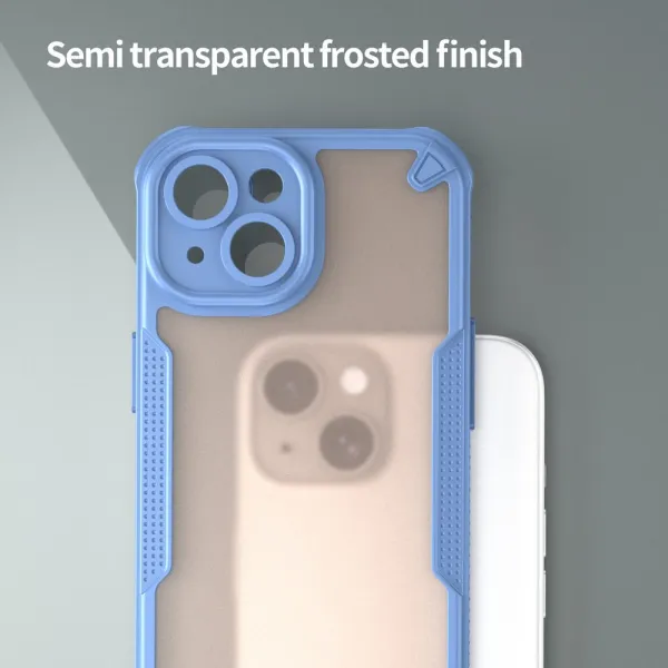 ArmorShield Hybrid Kryt, iPhone 15, modrý