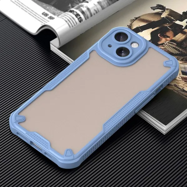 ArmorShield Hybrid Kryt, iPhone 15, modrý