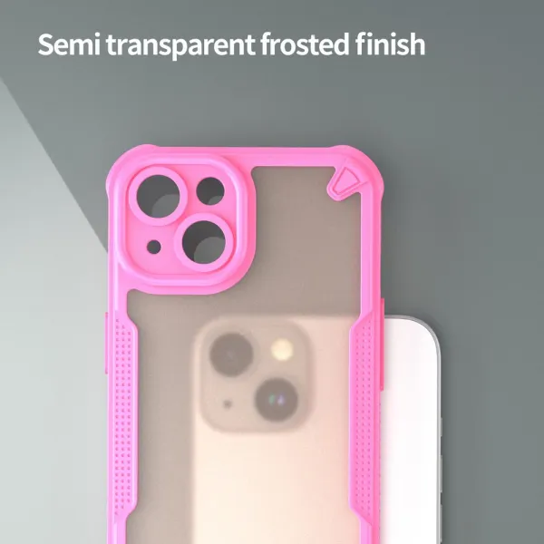 ArmorShield Hybrid Case, iPhone 14, ružový