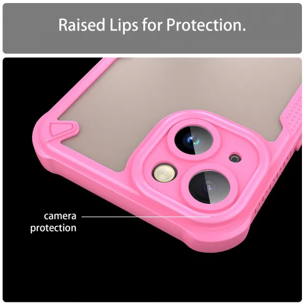 ArmorShield Hybrid Case, iPhone 14, ružový