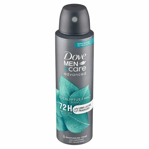 Dove Men+Care Advanced Eucalyptus + Mint Scent antiperspirant sprej pre mužov 150 ml 1ks