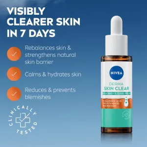 NIVEA Derma Skin Clear obnovujúce pleťové sérum pre problematickú pleť 30 ml