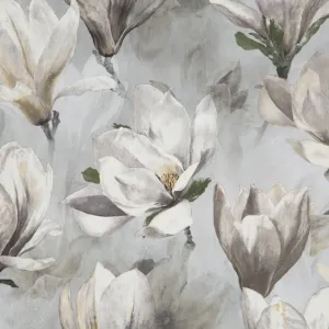Sivýzávesskvetinovoupotlačounakruhy140x250cm