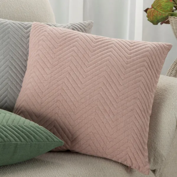 Dekoračnáobliečkanavankúšsprešívanýmgeometrickýmvzorom-tehlovooranžováŠírka:45cm|Dĺžka:45cm68303_124362