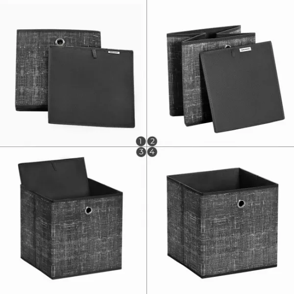 Set stohovateľných boxov RFB006B01 (6 ks)