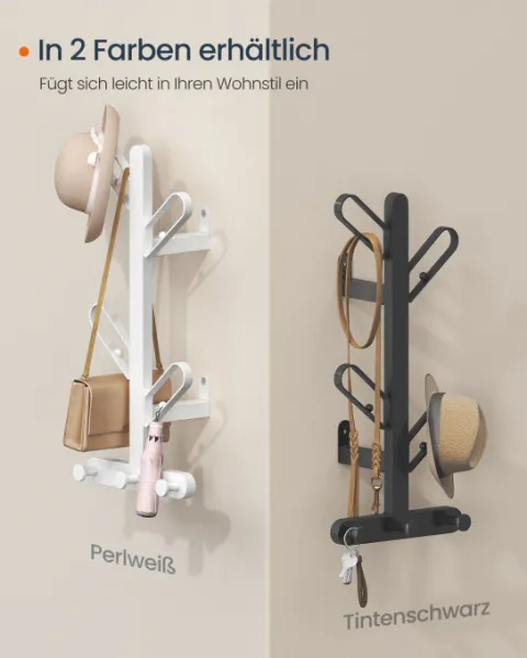 Set dvoch nástenných vešiakov RCR036B01