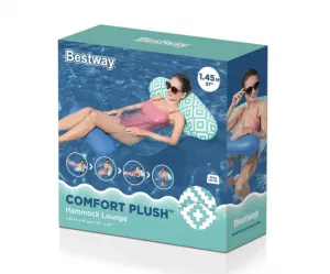 Bestway Hojdacia sieť do bazéna Comfort Plush, 124 x 80 x 22 cm