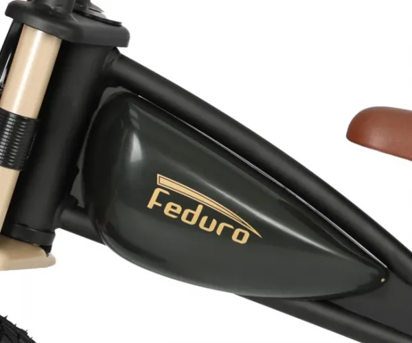 QPLAY Odrážadlo Feduro Black/Golden, vek 3-6 rokov