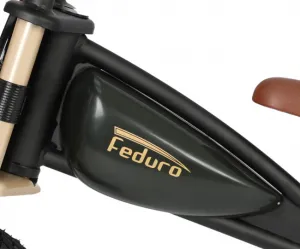 QPLAY Odrážadlo Feduro Black/Golden, vek 3-6 rokov