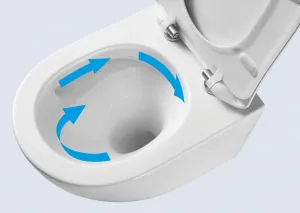 HOPA - Závesné WC OVALE BASSO TORNADO so SLIM sedadlom Soft-close OLKLT053EUQ3