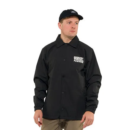 HORSEFEATHERS Bunda Chuck - distort BLACK velikost M