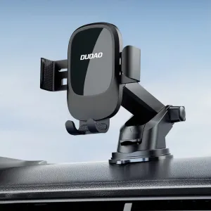 Dudao F5N Plus držiak na mobil do auta, čierny