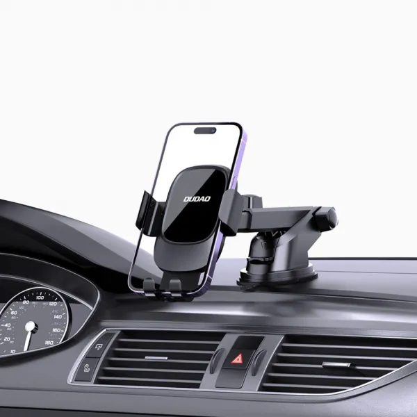 Dudao F5N Plus držiak na mobil do auta, čierny